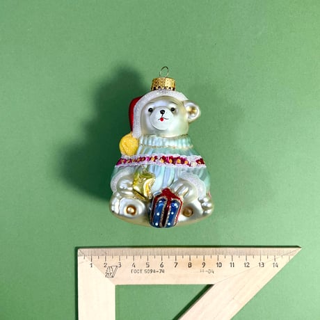 soviet bear ornament
