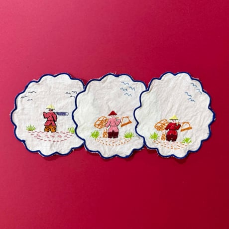 embroidery coaster