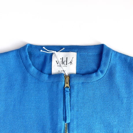 Vild-House of Little_KIMONO SHIRT (ARCHIPELAGO BLUE/DARK OCHRE) / 3-4,4-5,5-6years