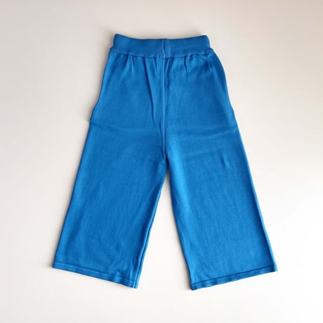 Vild-House of Little_WIDE LEG TROUSERS (ARCHIPELAGO BLUE/DARK OCHRE) / 2-3,3-4,4-5,5-6years