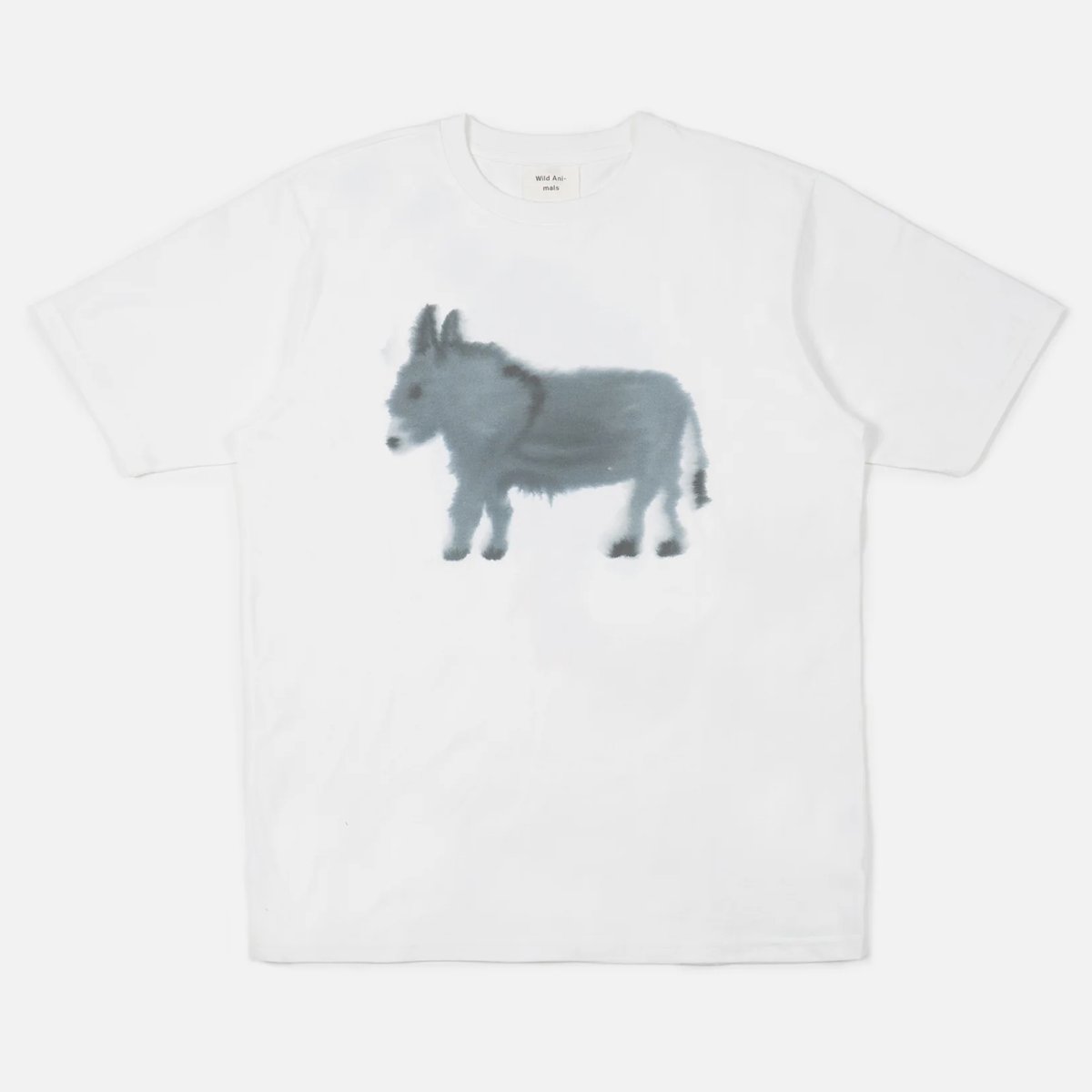 Wild Animals_UNISEX T-shirt (Donkey,Tree) / S |