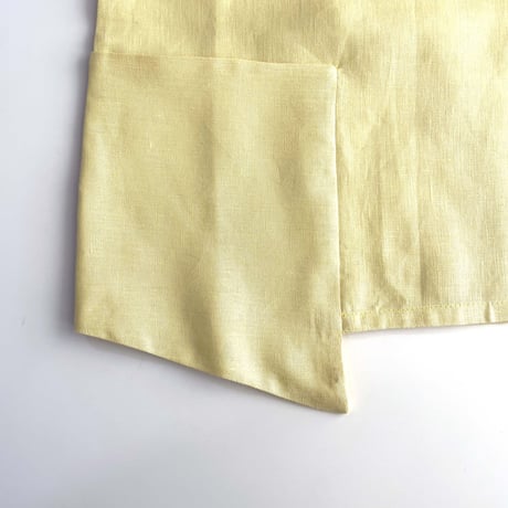 Eshvikids_LINEN SET (GREY/PINK/YELLOW) / 3,4years