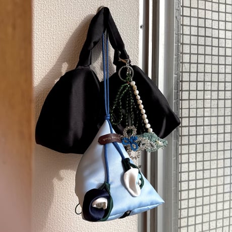 The Cozy Nook_Flower Coin Bag (Sky Blue)