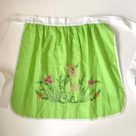 embroidery  apron