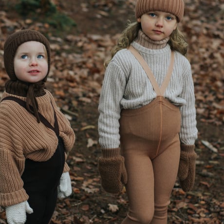 SILLY Silas Wooly Warmy Footless Collection_Cappuccino