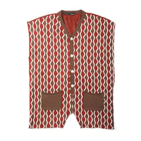 LIGNE NOIRE ENFANTS_ JUMPSUIT JACQUARD (TERRA DI SIENA) / 8years