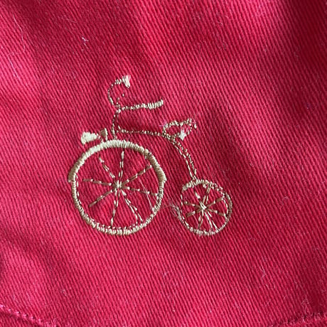 bicycle embroidery pants / 24months