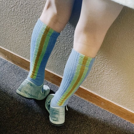 Ba*Ba kidswear_Kneesocks (LINES) / 11~13,13.5~15.5cm