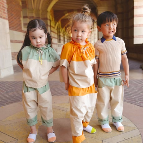 NAMUUU_AIR BALLOON TOP(APPLE GREEN) / 2-3years