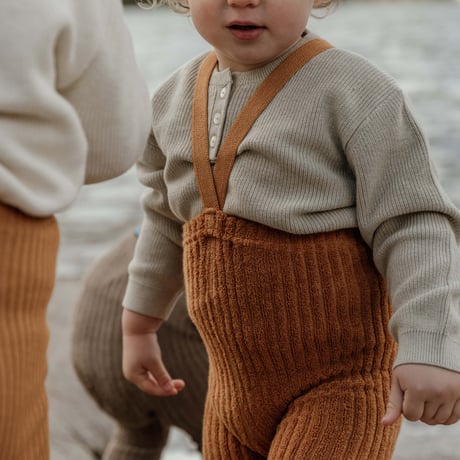 SILLY Silas Granny Teddy Warmy Footless Collection_Amber