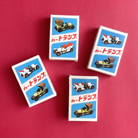 classic car playing cards (dead stock)