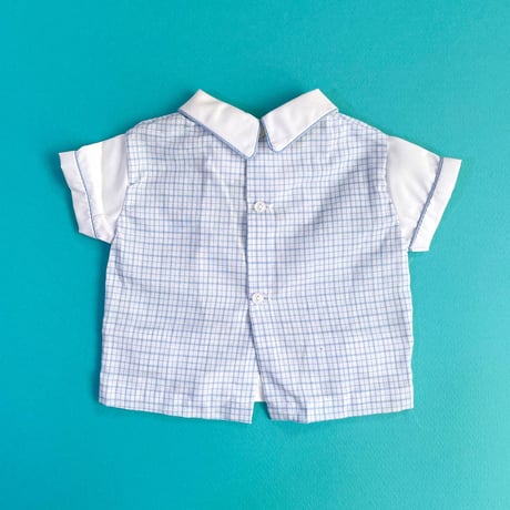 plaid bear shirts / 0-3months