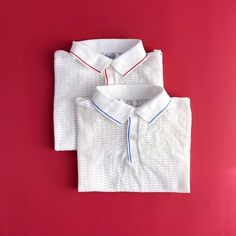 70s polo shirts (RED) / 24months