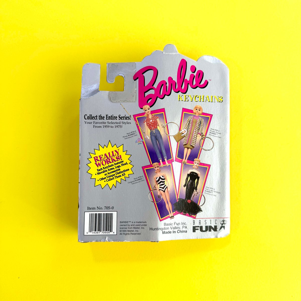 90s Barbie keychain (dead stock) | 2e CHESTS