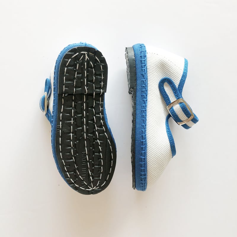 靴 sccuscia Sciuscià】ワンストラップシューズ（CORNFLOWER）SIZE:39 – GASA