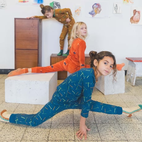 Ba*Ba kidswear_Pajama (PENCILS/OSTRICH) / 104,110cm