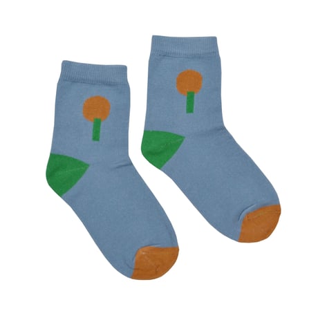 Ba*Ba kidswear_Short Socks (GREEN) / 11~13cm