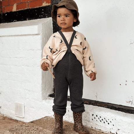 SILLY Silas Roomy Footless Collection_Dark Grey Blend
