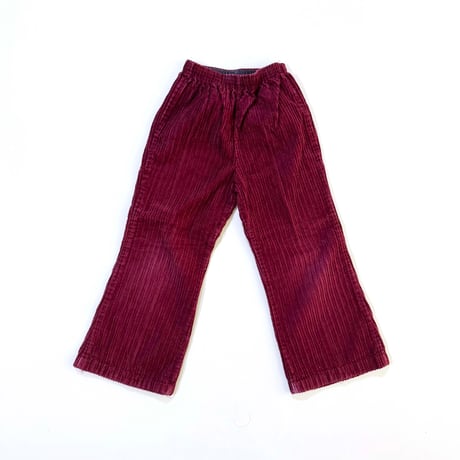 70s corduroy flea pants / 5years