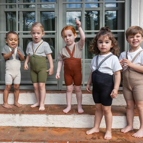 SILLY Silas Shorty Tights Collection_Cinnamon