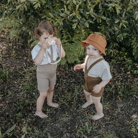 SILLY Silas Shorty Tights Collection_Peanut Blend
