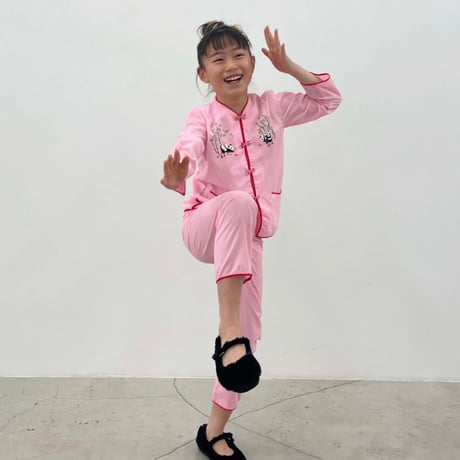 china tops&pants outfit (dead stock) / 8years