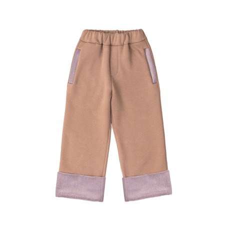 Eshvikids_JACKET&BOTTOM SET (BROWN/PURPLE) / 5years