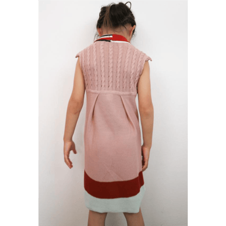 LIGNE NOIRE ENFANTS_ LITTLE DRESS (Vintage Pink) / 6years