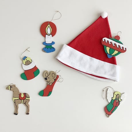 Christmas romper&hat set