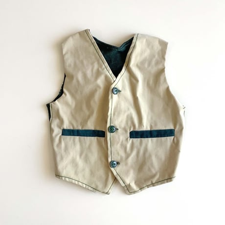 40's vest&pants outfit