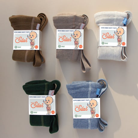 SILLY Silas Shorty Tights Collection_Peanut Blend