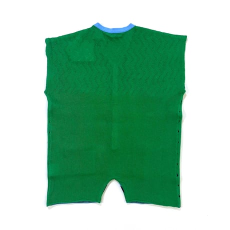 LIGNE NOIRE ENFANTS_ JUMPSUIT JACQUARD (TERRA DI SIENA) / 8years
