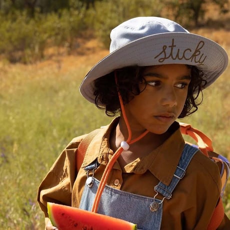 Sticky Lemon_sun hat (blooming purple)
