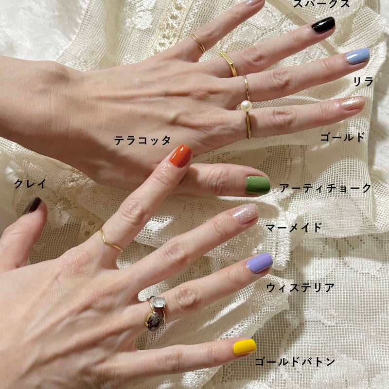 manucurist_シアーネイルカラー (ゴールド,マーメイド,パンプルムース