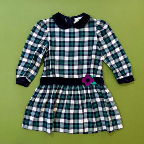 plaid dress (dead stock) / 4years