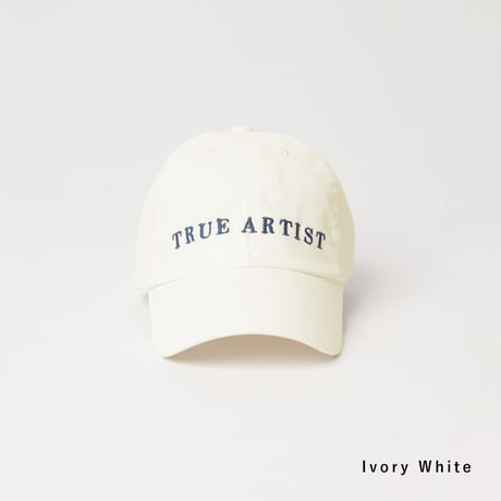 TRUE ARTIST_Cap (Peat Black,Ivory White,Blue Block,Burgundy Red) / 54,58cm