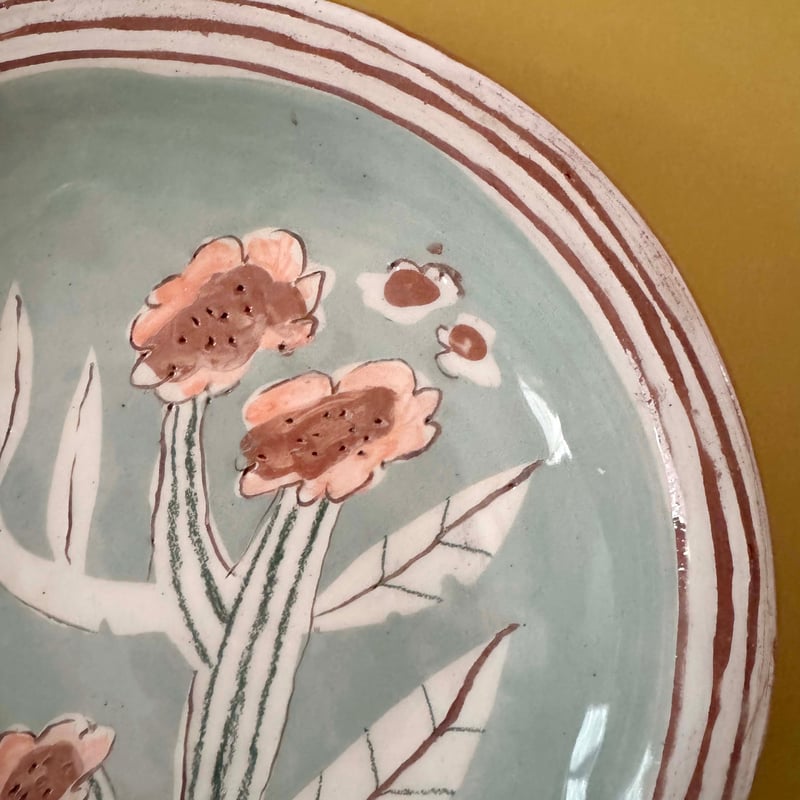 Celia Wood_DINNER PLATES (blue,misty green) | 2