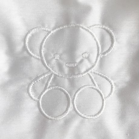 70s bear snowsuit (dead stock) _White / 3month
