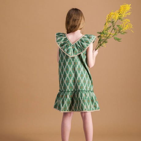BALC_IKAT PRINT DRESS / 4,6years