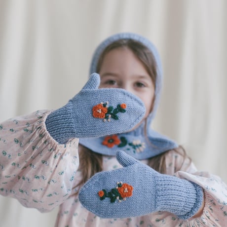RKO_Mittens (PINK/SKY) / 1-2years