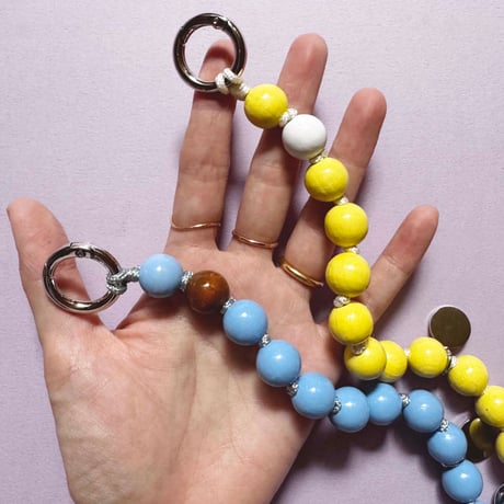 UPBEADS MINI (22cm)_SPECIAL WOODY/SPECIAL LAVENDER/SPECIAL CREAM LEMON/SPECIAL ICE BLUE