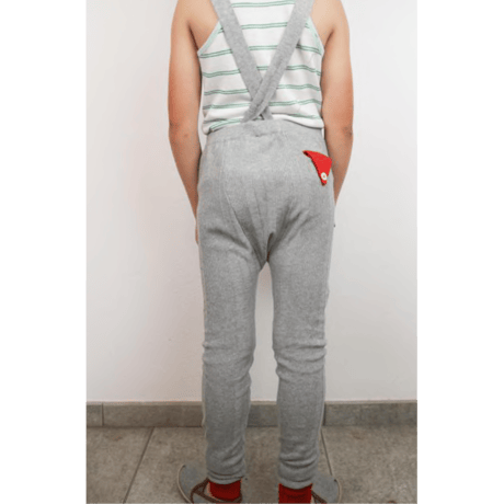 LIGNE NOIRE ENFANTS_ RELAX LEGGING (Yellow/Grey Melange) / 4years
