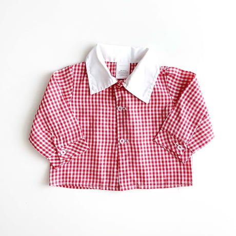 plaid blouse