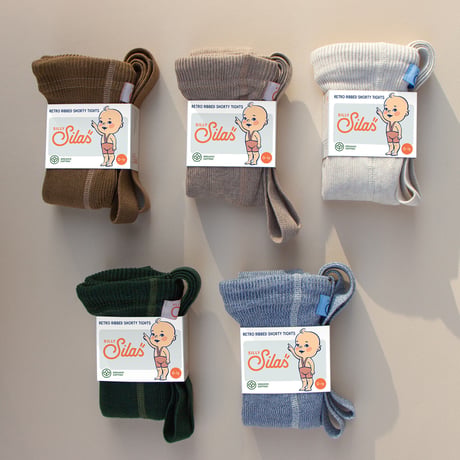 SILLY Silas Shorty Tights Collection_Acorn Brown