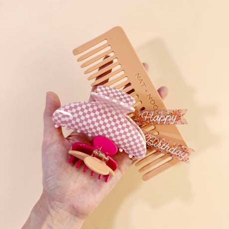 NAT + NOOR_Small Hair Claw (Pear)