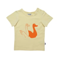 Ba*Ba kidswear_Swan Baby Shirt / 68cm