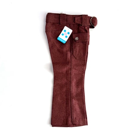 70s flare pants (dead stock) / 4years