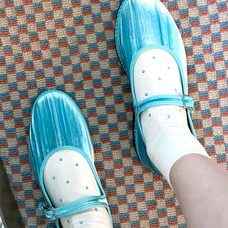 2e CHESTS×MARCOMONDE_STONE SHORT socks (Green,Pink,White)