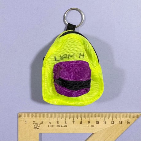 yellow key chain
