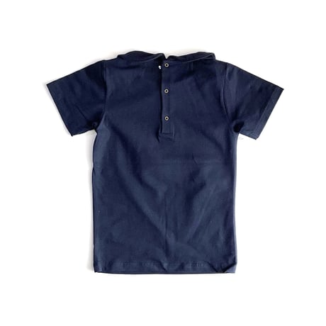 Vild-House of Little_COLLARED SHIRT (EMERALD GREEN/NAVY BLUE) / 3-4,5-6years